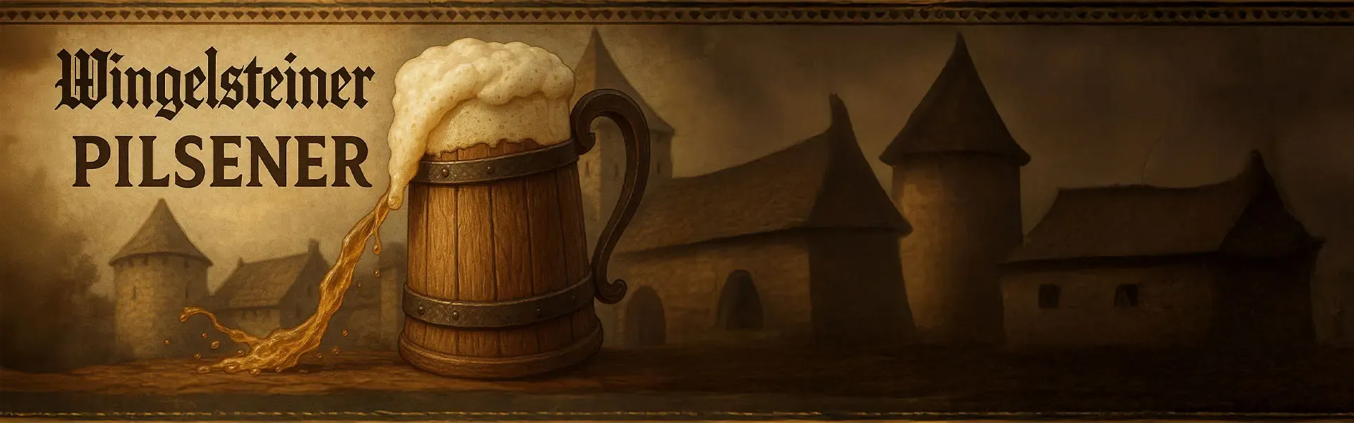 Wingelsteiner Pilsener Banner